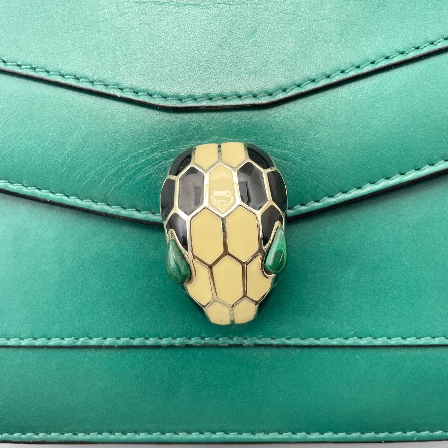 Bvlgari - Serpenti Forever - Leather - Green - (small)