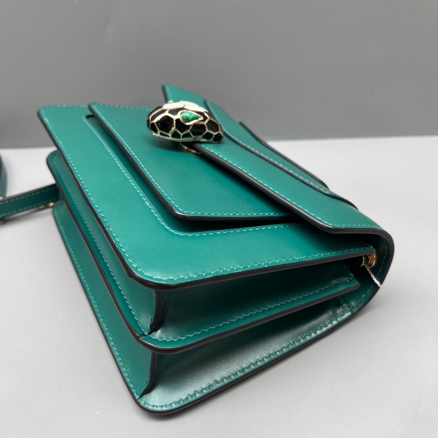 Bvlgari - Serpenti Forever - Leather - Green - (small)