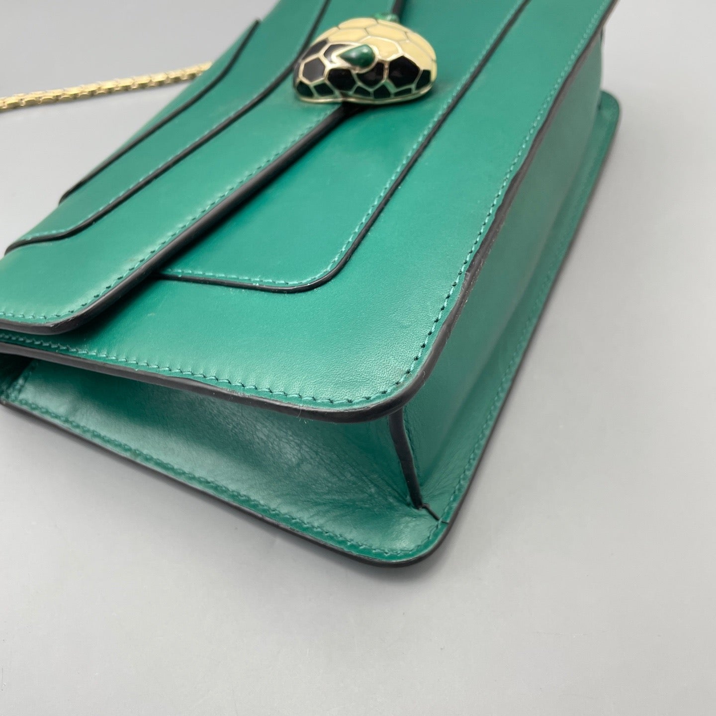 Bvlgari - Serpenti Forever - Leather - Green - (small)