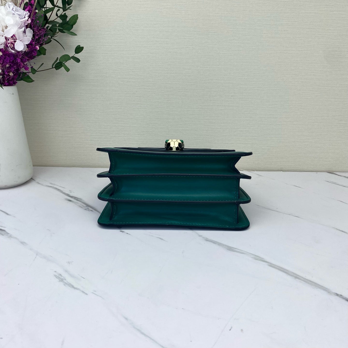 Bvlgari - Serpenti Forever - Leather - Green - (small)