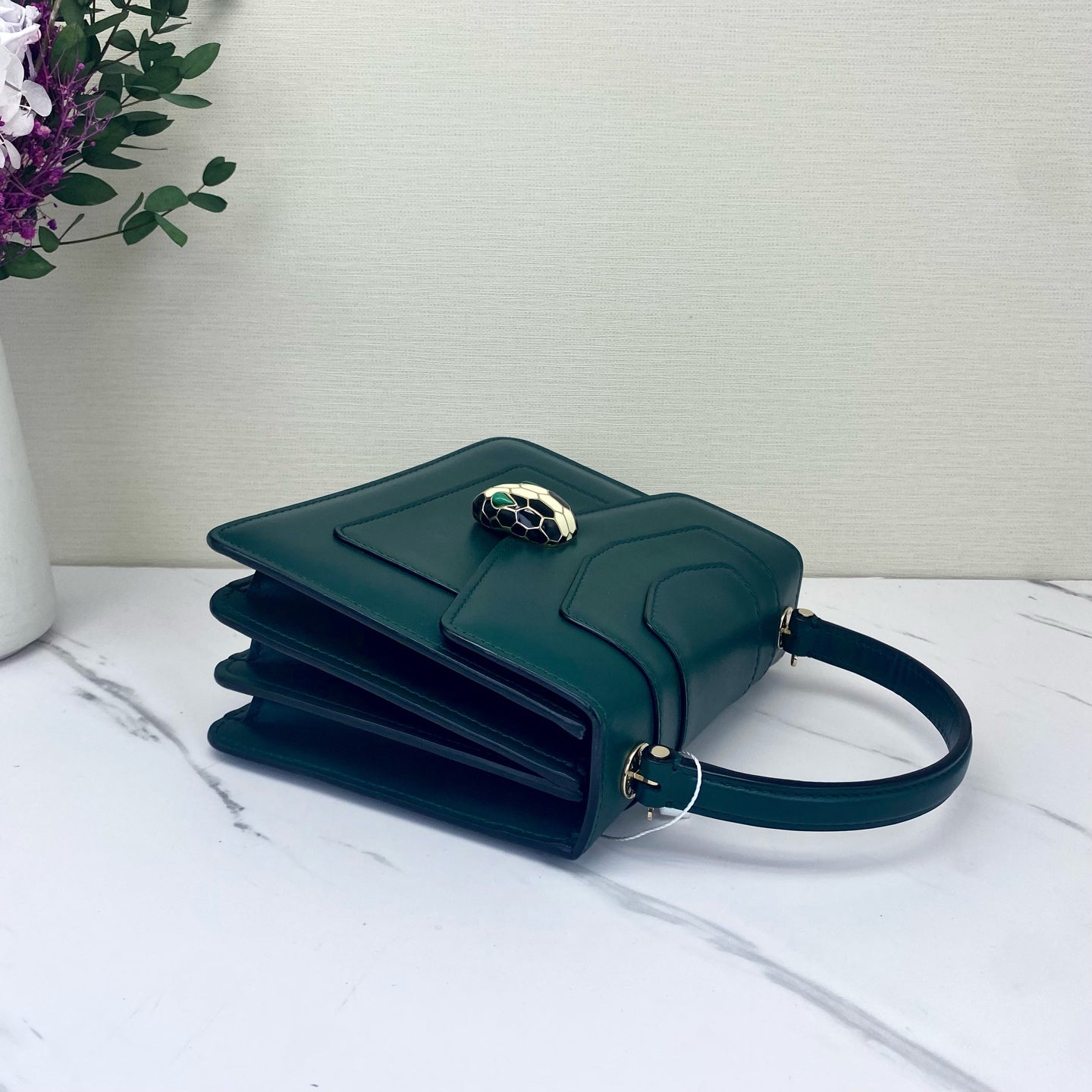 Bvlgari - Serpenti Forever - Leather - Green - (small)