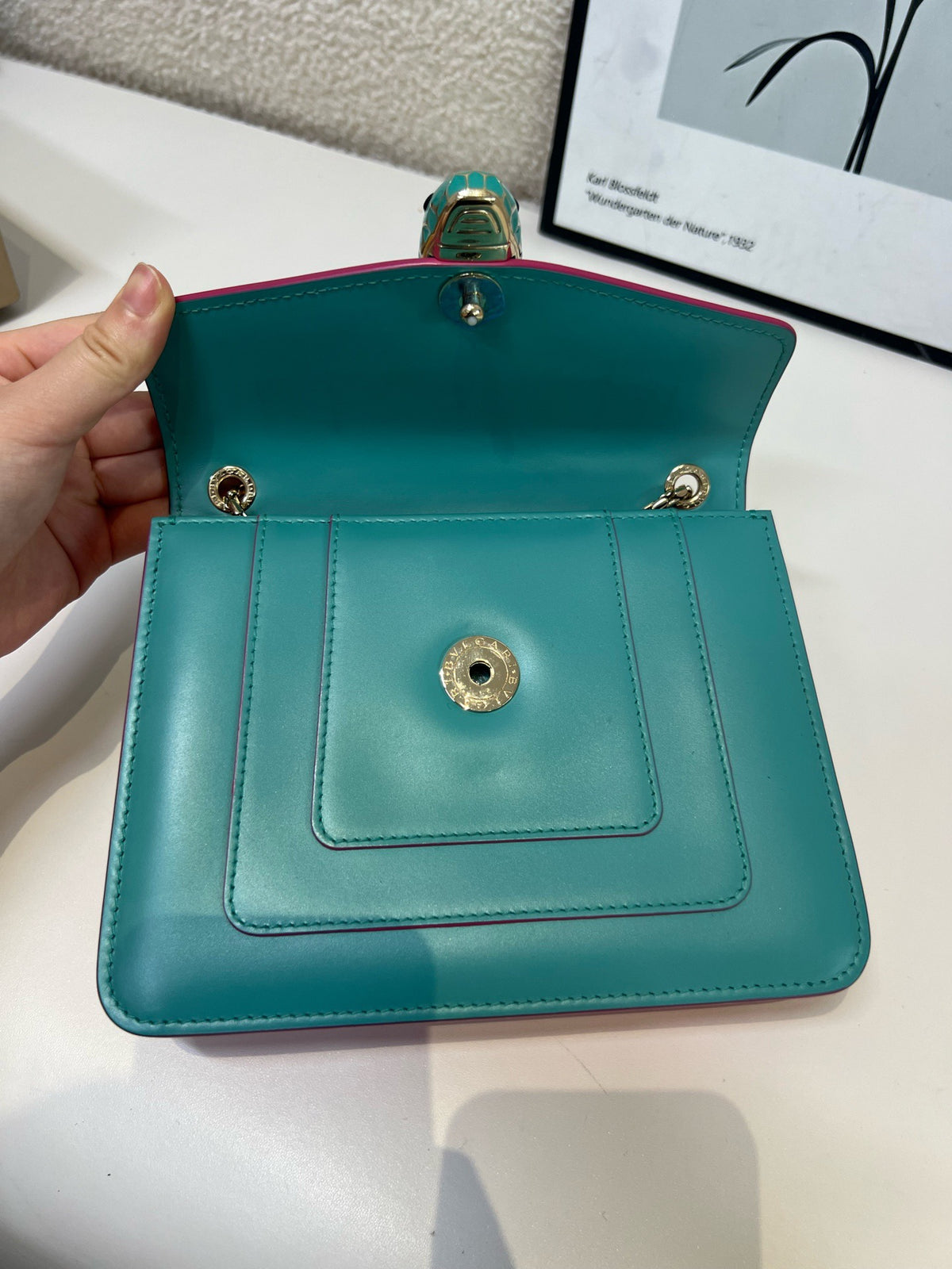 Bvlgari - Serpenti Forever - Leather - Green - (small)