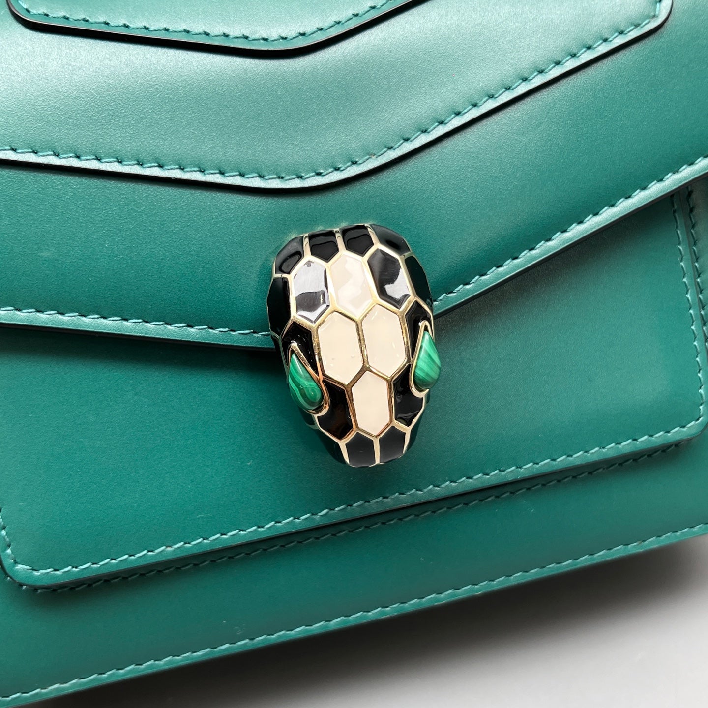 Bvlgari - Serpenti Forever - Leather - Green - (small)