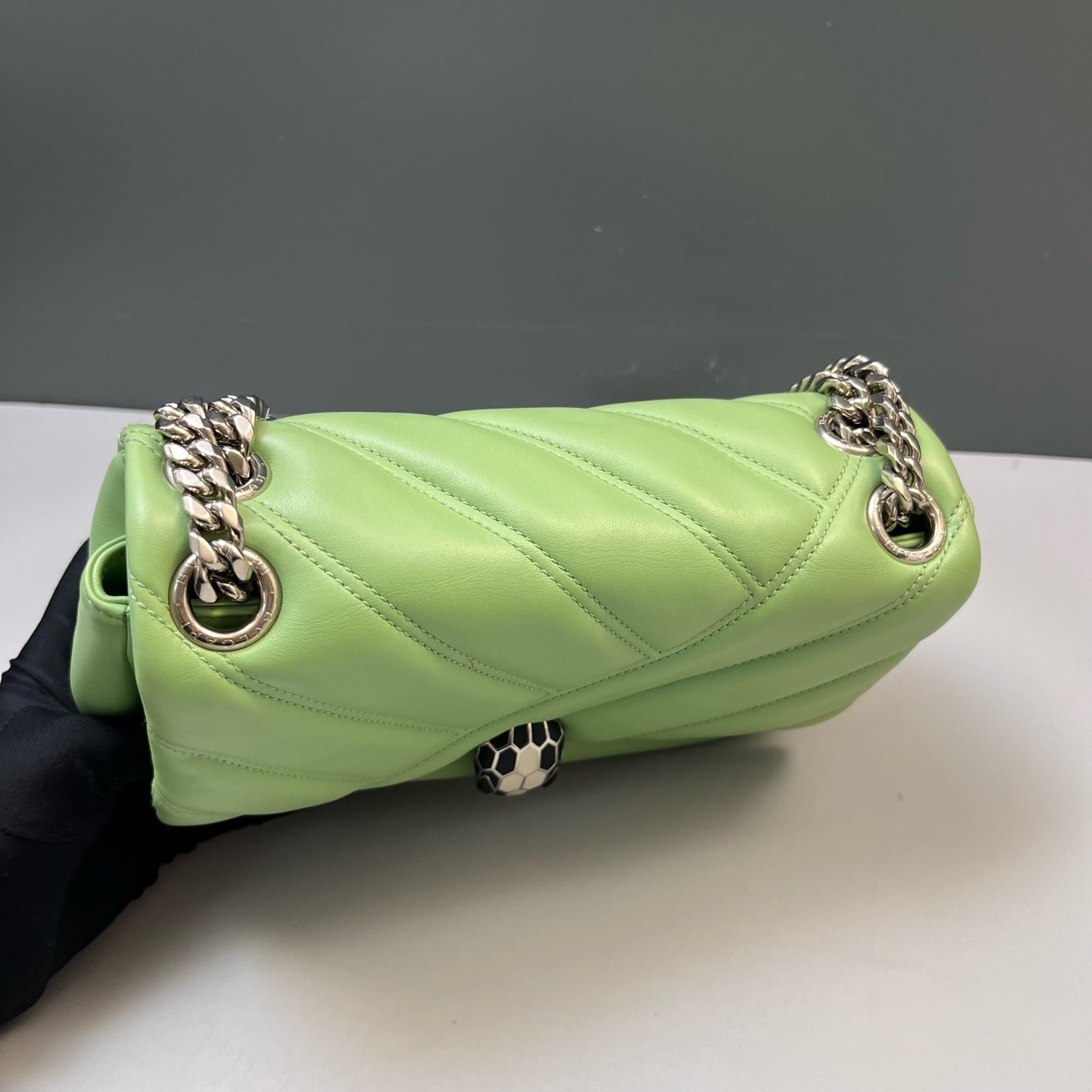 Bvlgari - Serpenti Forever - Leather - Green - (small)