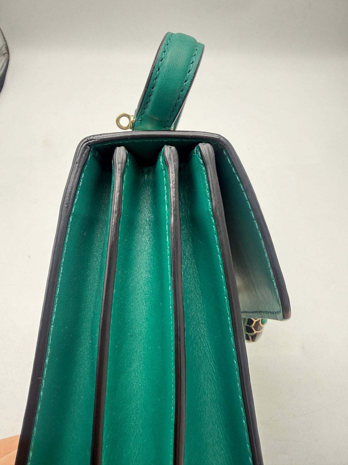 Bvlgari - Serpenti Forever - Leather - Green - (small)