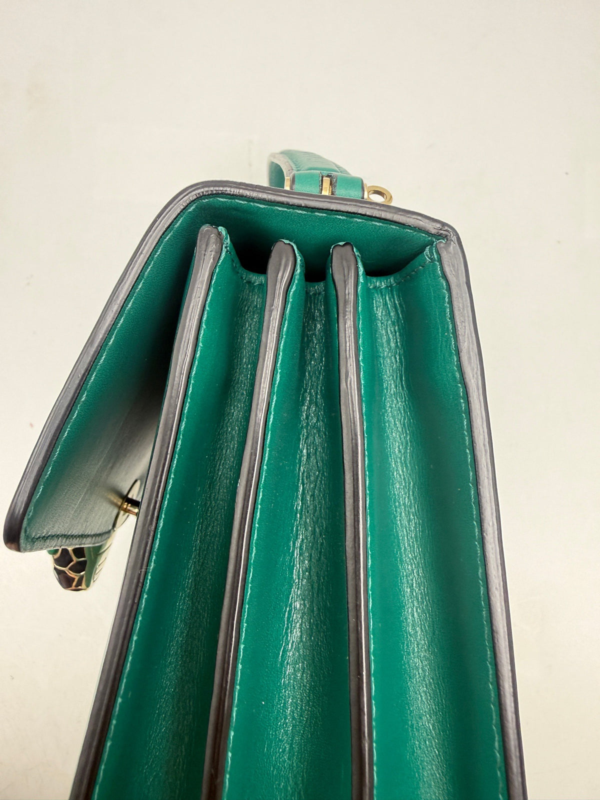 Bvlgari - Serpenti Forever - Leather - Green - (small)