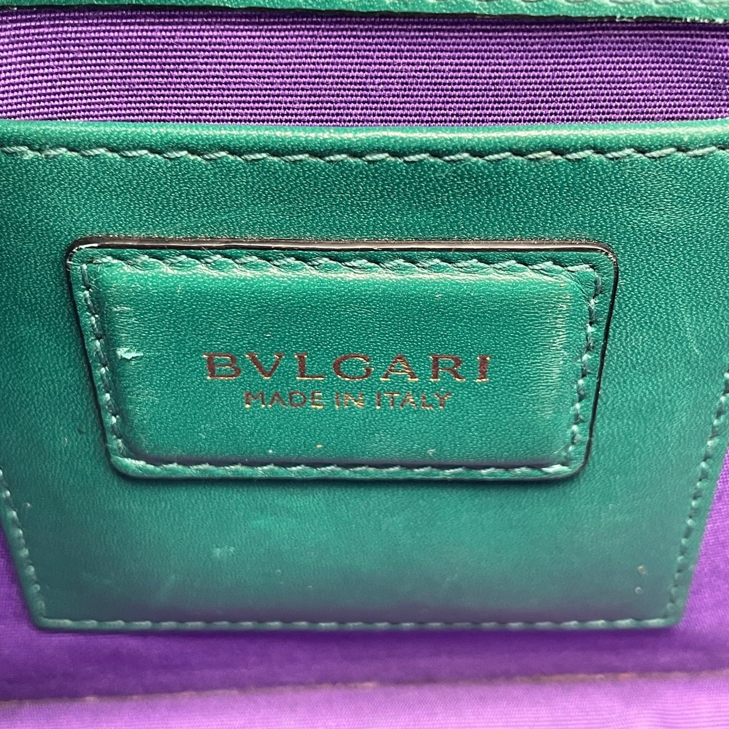 Bvlgari - Serpenti Forever - Leather - Green - (small)
