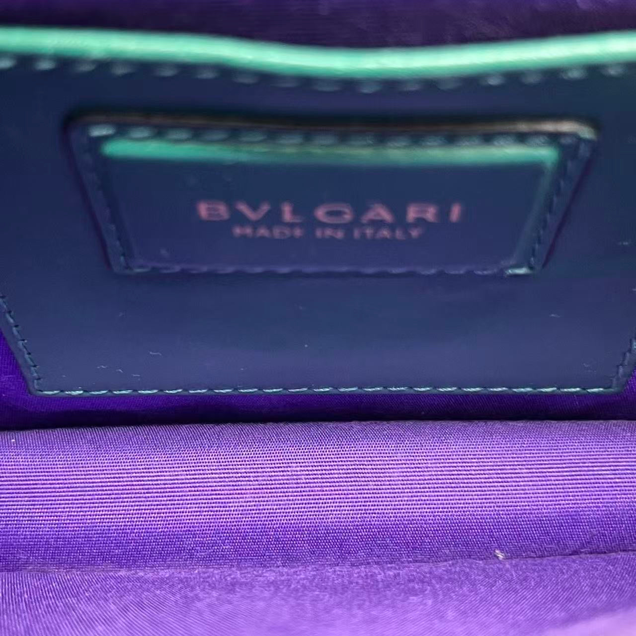 Bvlgari - Serpenti Forever - Leather - Green with Gold-Tone Hardware - (mini)