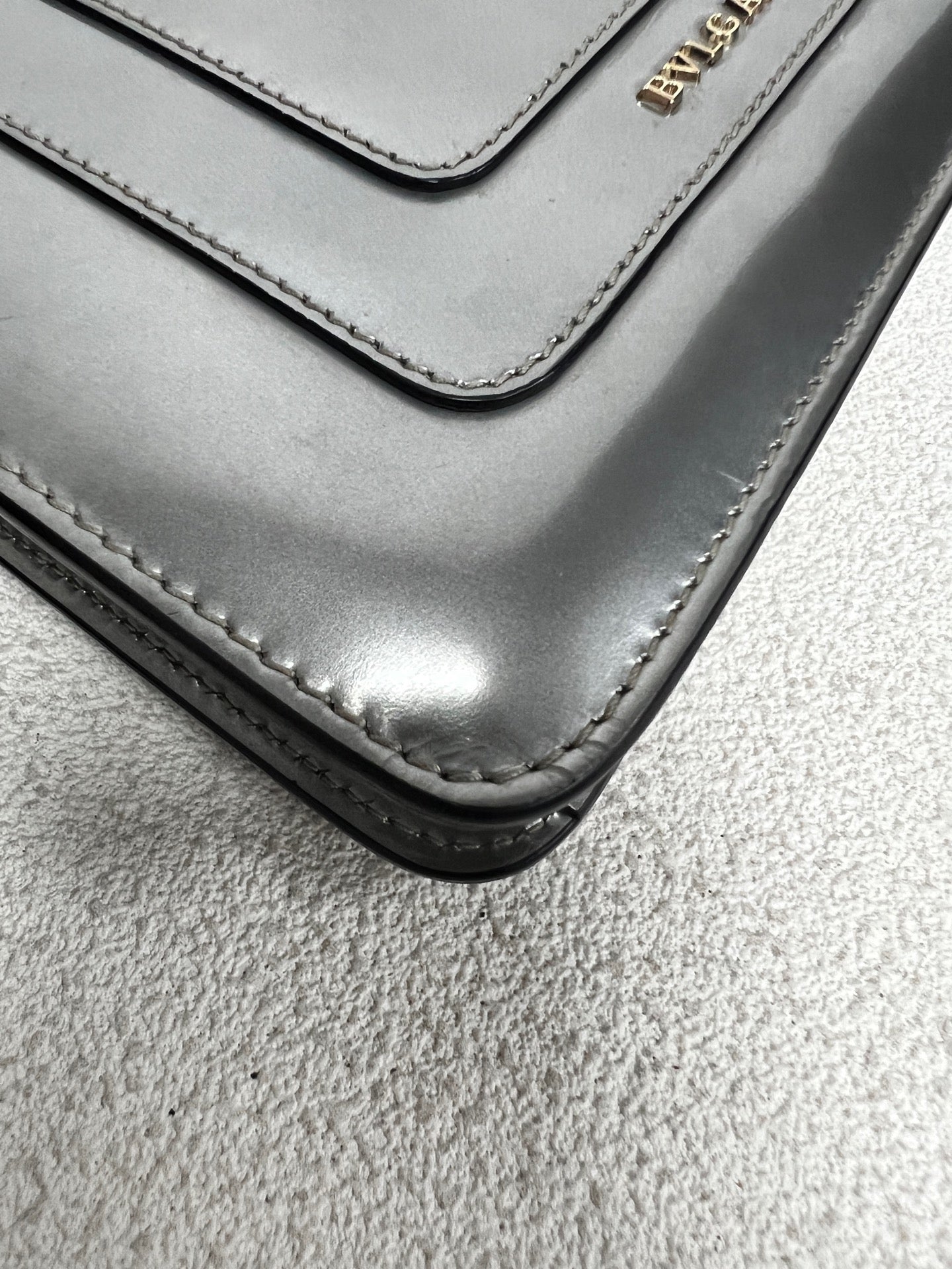 Bvlgari - Serpenti Forever - Leather - Grey - (small)