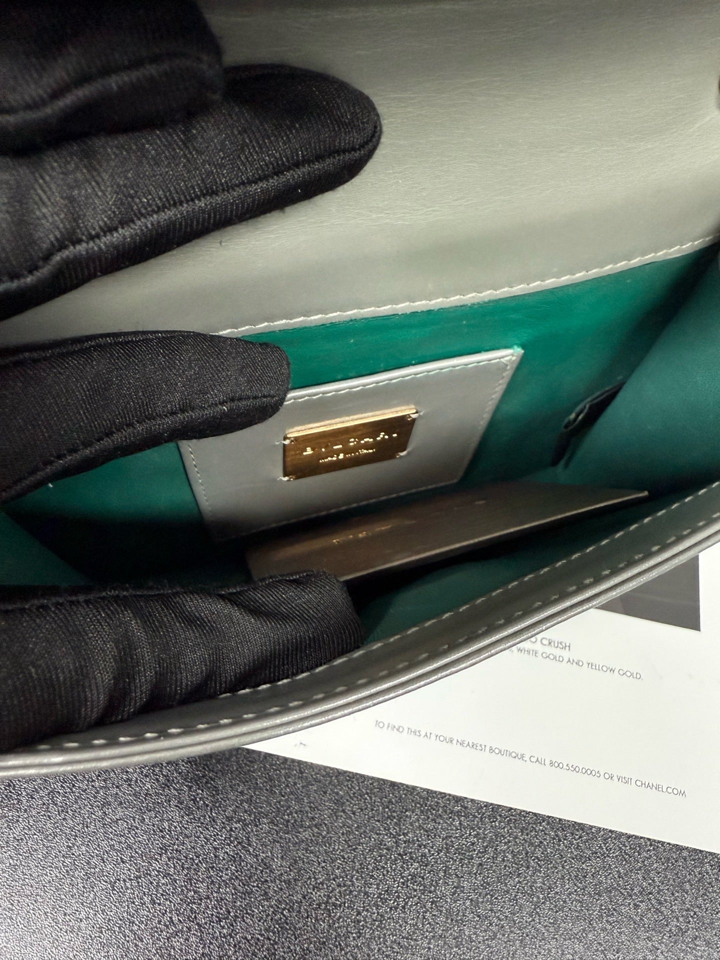 Bvlgari - Serpenti Forever - Leather - Grey - (small)