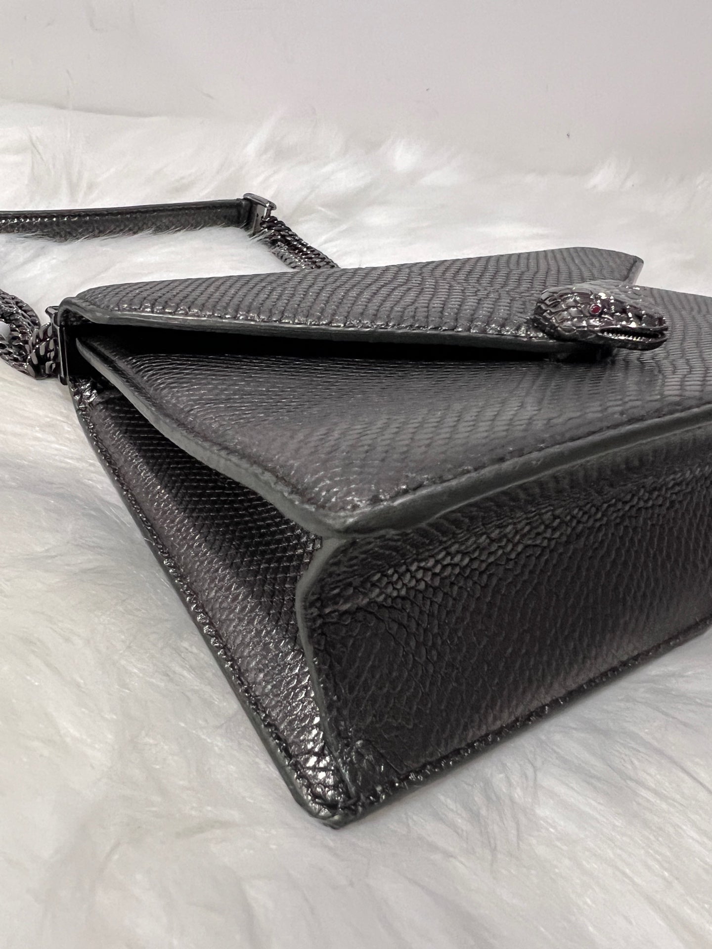 Bvlgari - Serpenti Forever - Leather - Grey - (small)