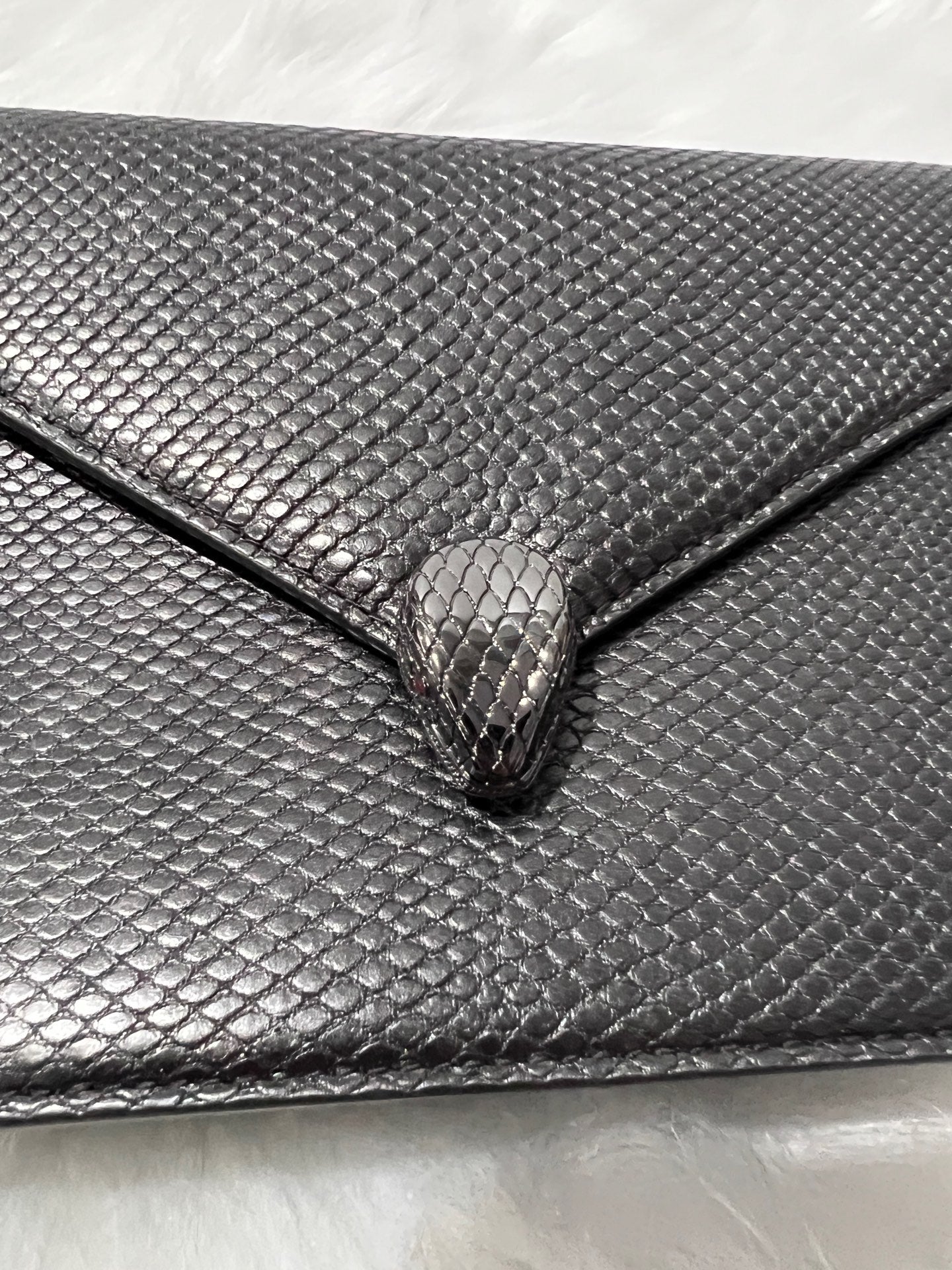 Bvlgari - Serpenti Forever - Leather - Grey - (small)