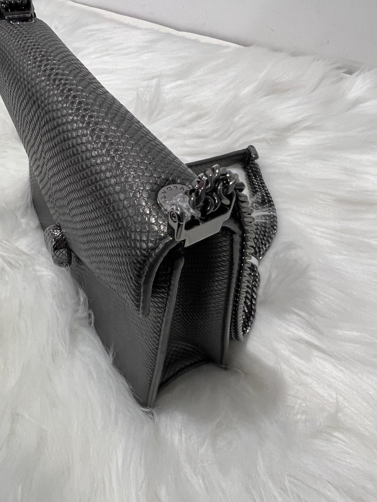 Bvlgari - Serpenti Forever - Leather - Grey - (small)