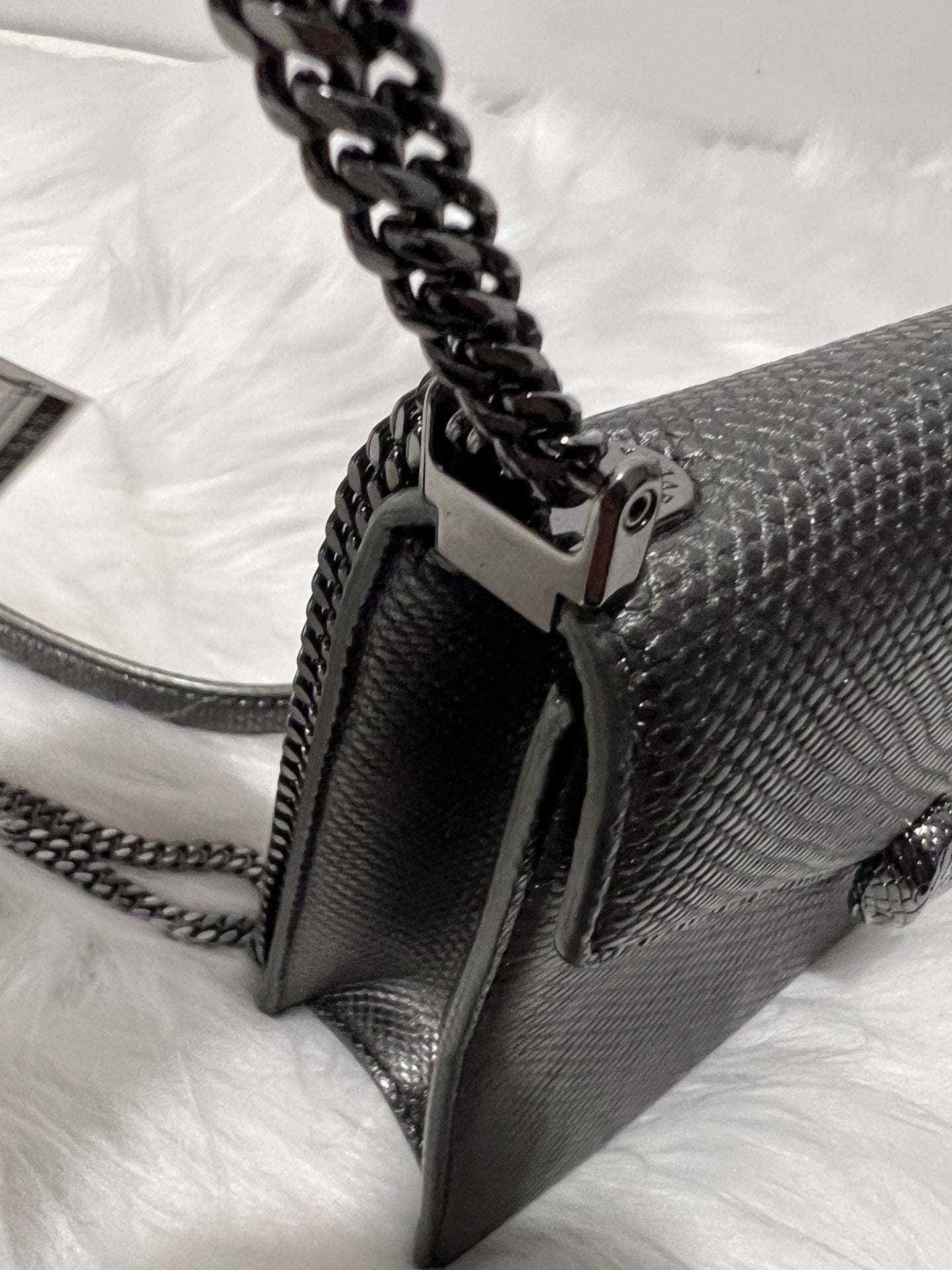 Bvlgari - Serpenti Forever - Leather - Grey - (small)