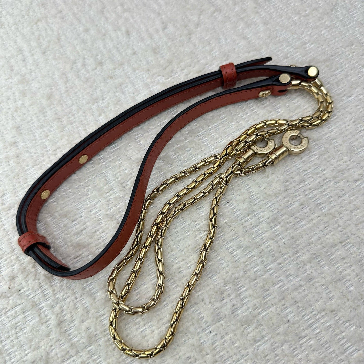 Bvlgari - Serpenti Forever - Leather - Orange - (mini)