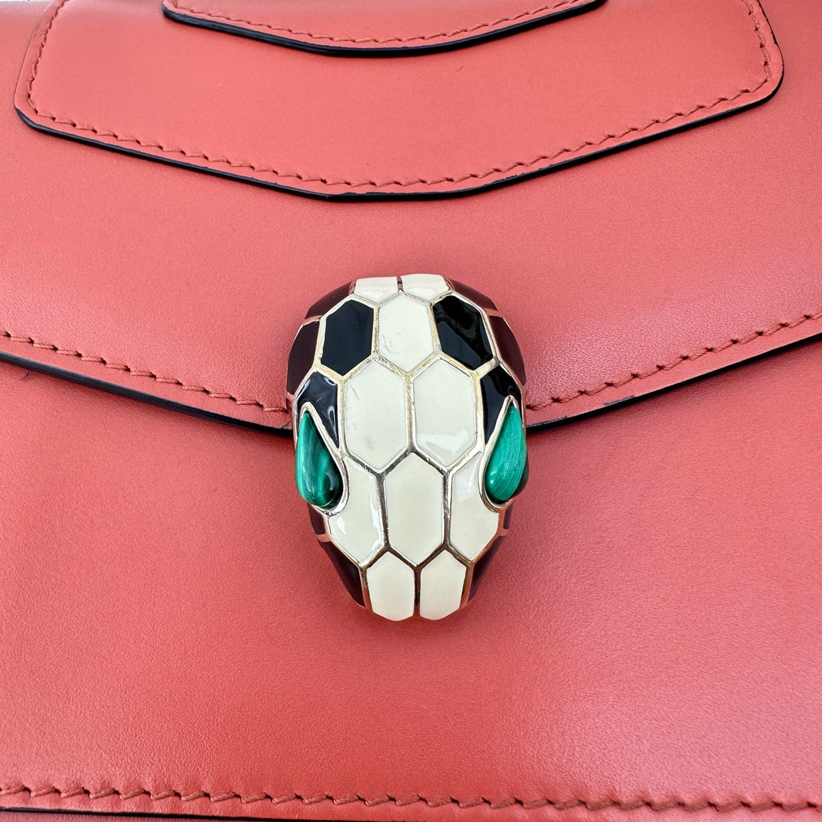 Bvlgari - Serpenti Forever - Leather - Orange - (mini)