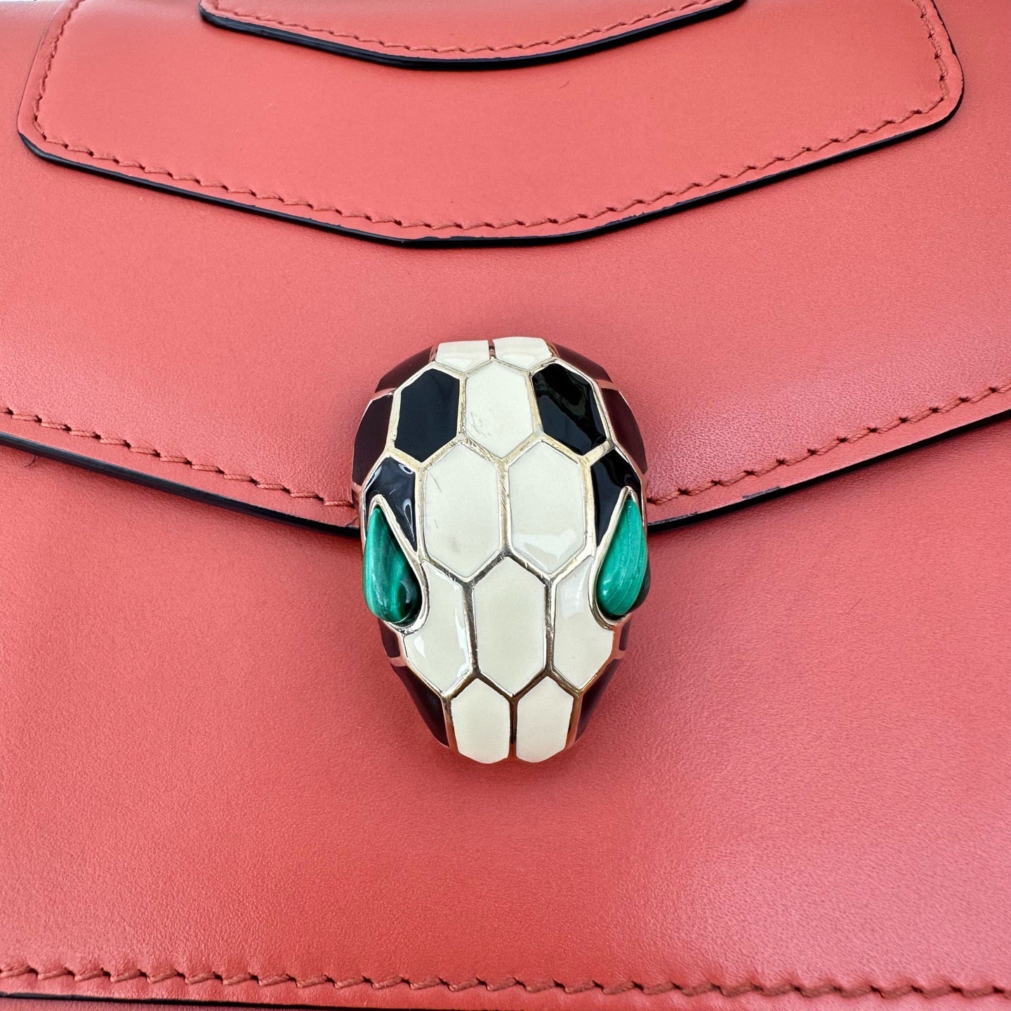 Bvlgari - Serpenti Forever - Leather - Orange - (mini)