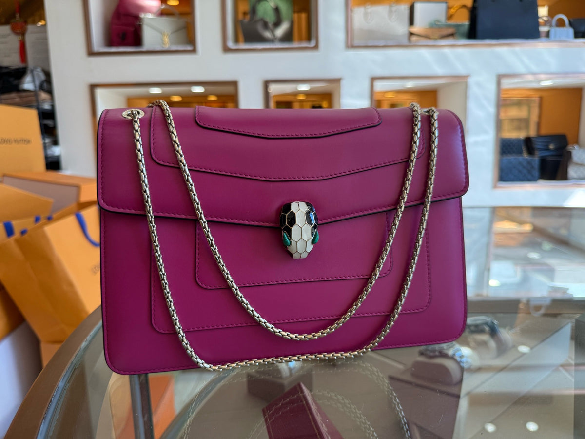 Bvlgari - Serpenti Forever - Leather - Pink