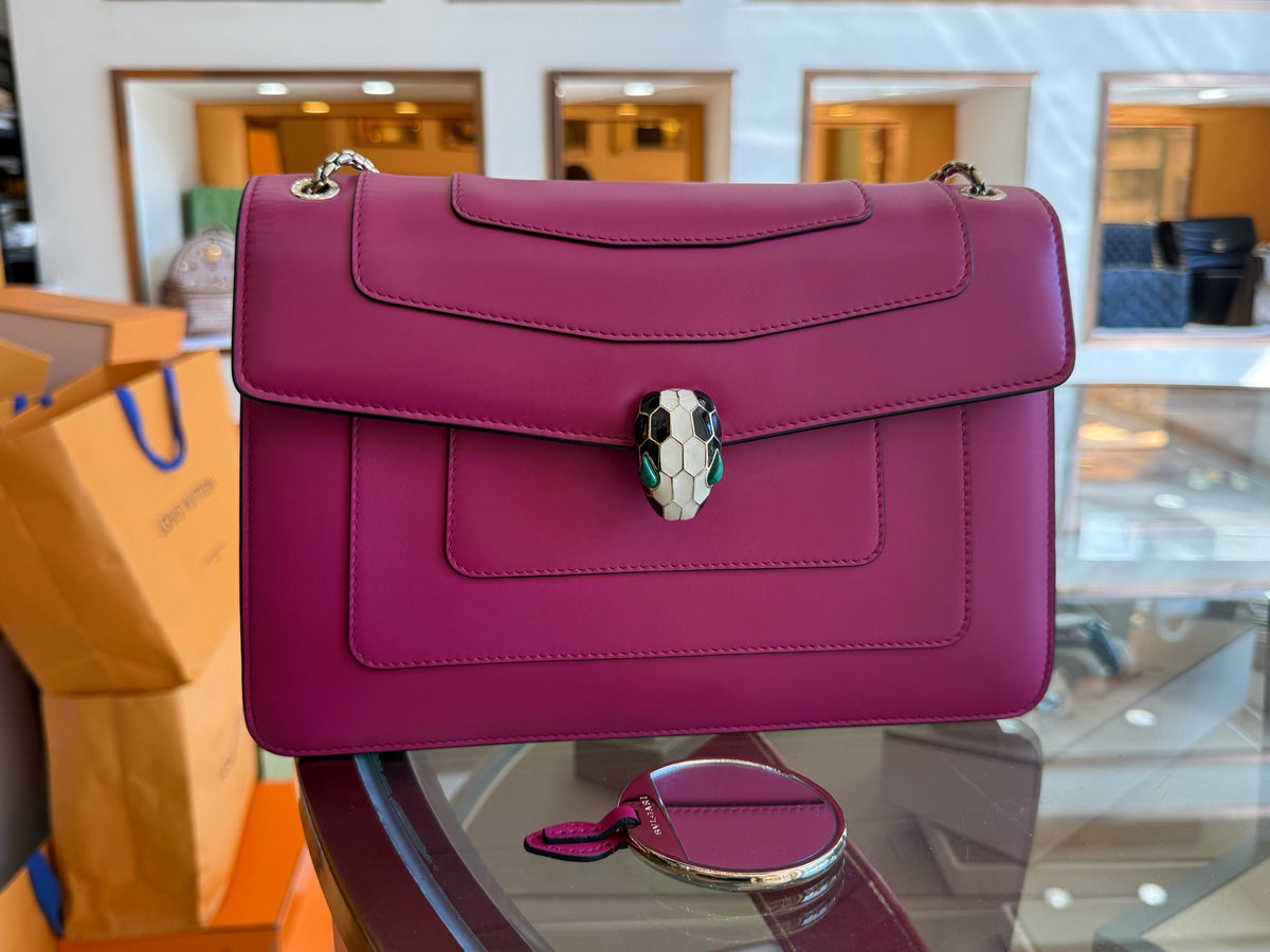 Bvlgari - Serpenti Forever - Leather - Pink