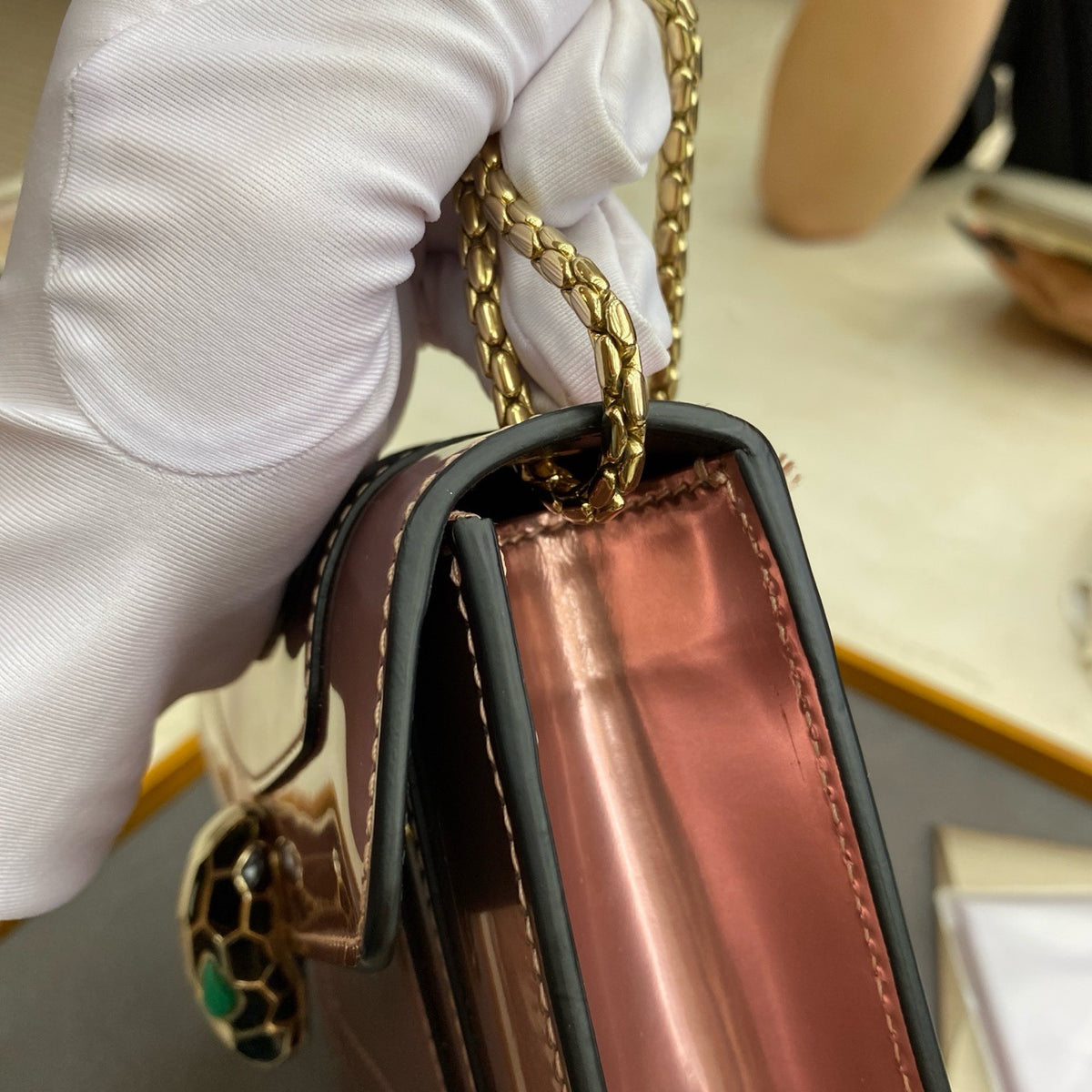 Bvlgari - Serpenti Forever - Leather - Pink