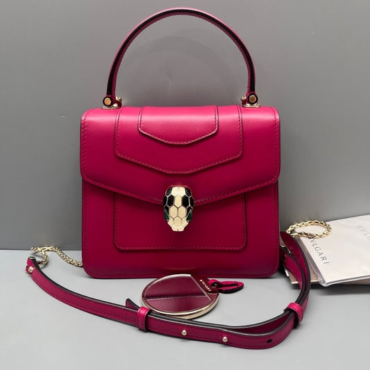 Bvlgari - Serpenti Forever - Leather - Pink - (mini)