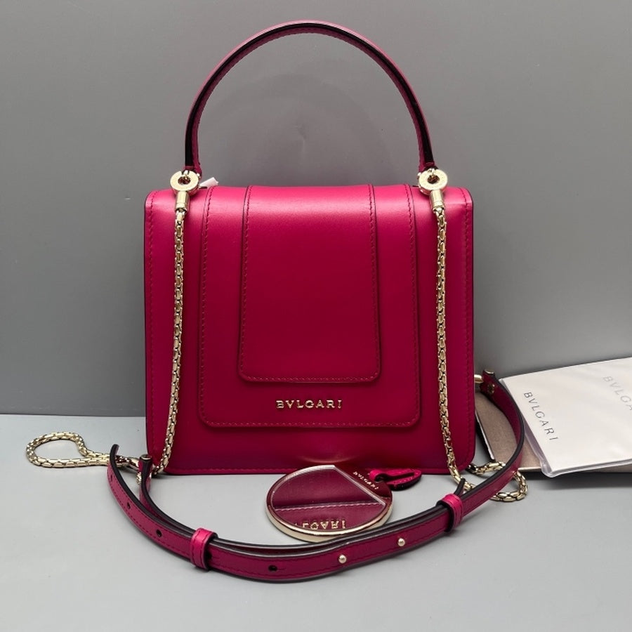 Bvlgari - Serpenti Forever - Leather - Pink - (mini)