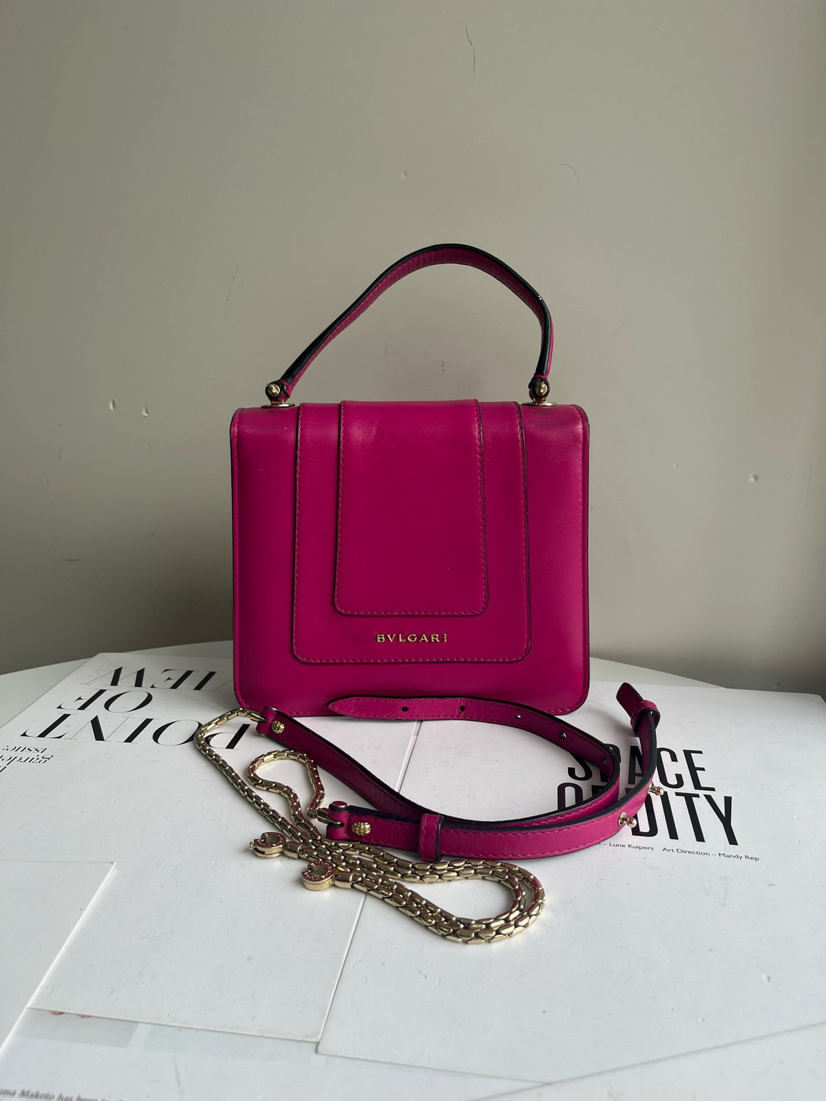 Bvlgari - Serpenti Forever - Leather - Pink - (mini)