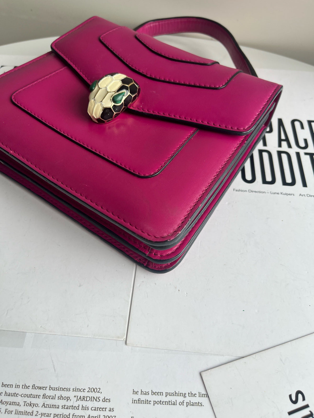 Bvlgari - Serpenti Forever - Leather - Pink - (mini)