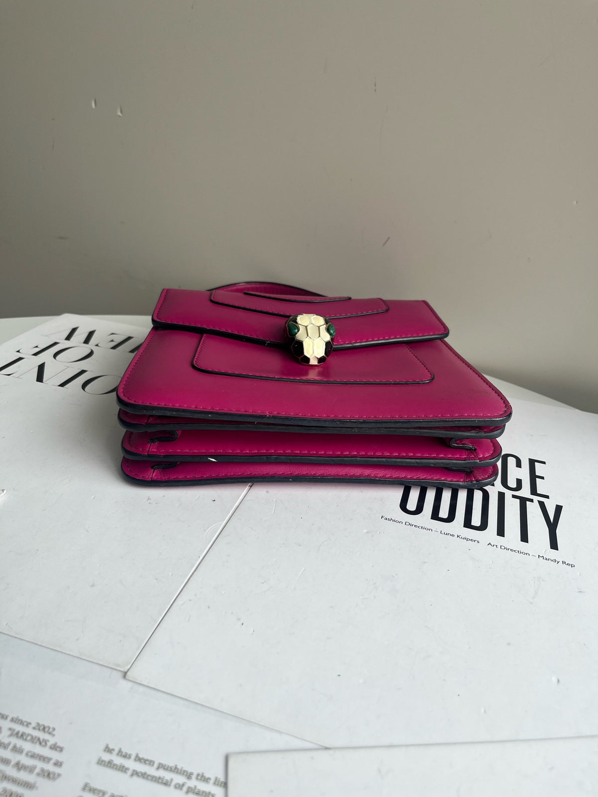 Bvlgari - Serpenti Forever - Leather - Pink - (mini)