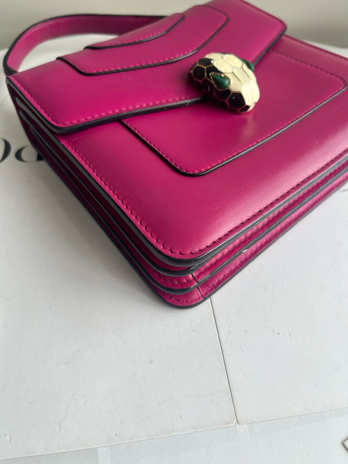 Bvlgari - Serpenti Forever - Leather - Pink - (mini)