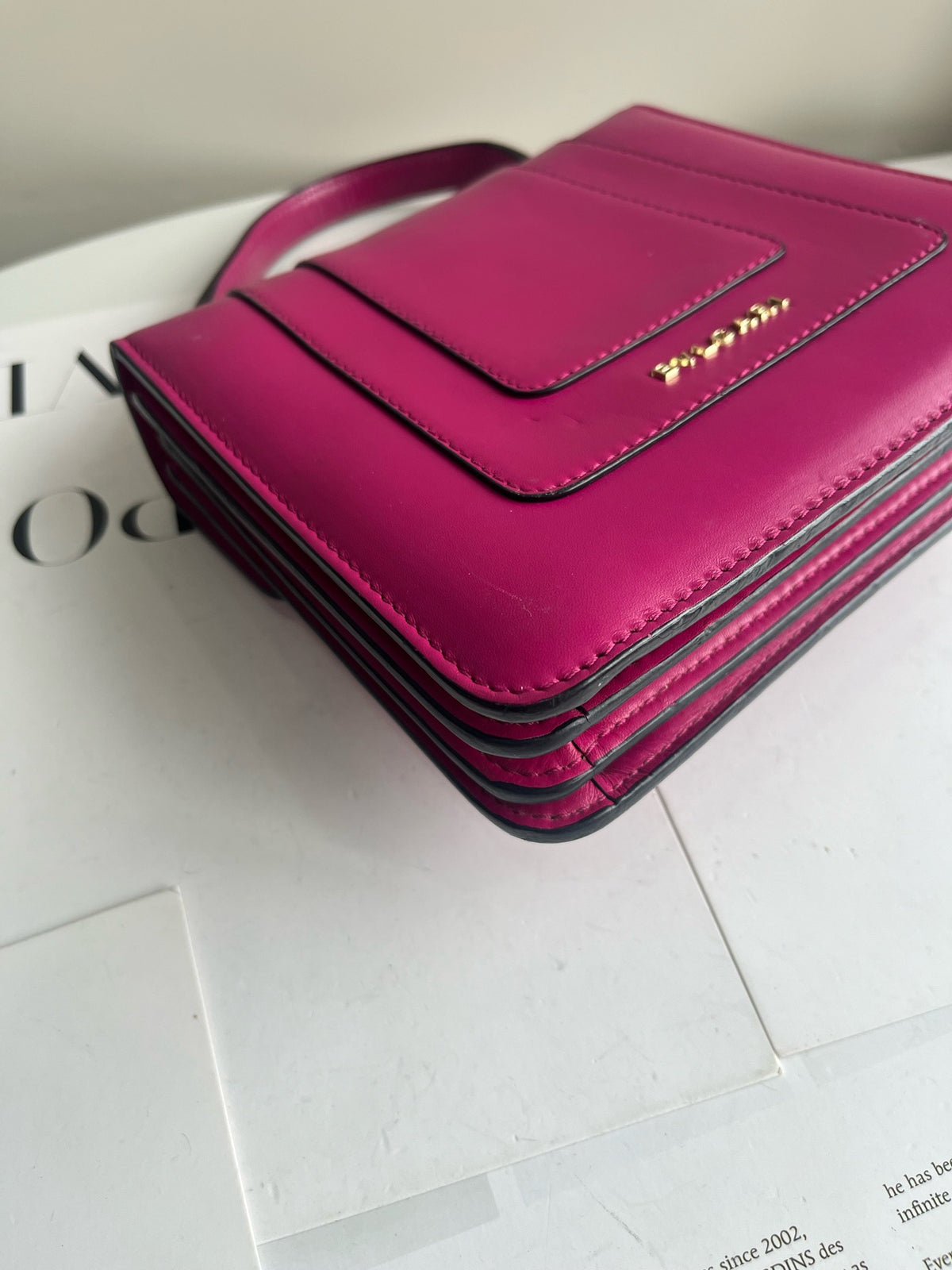 Bvlgari - Serpenti Forever - Leather - Pink - (mini)
