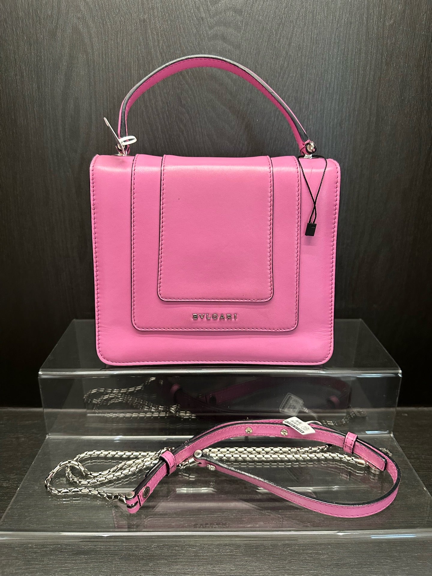 Bvlgari - Serpenti Forever - Leather - Pink - (small)