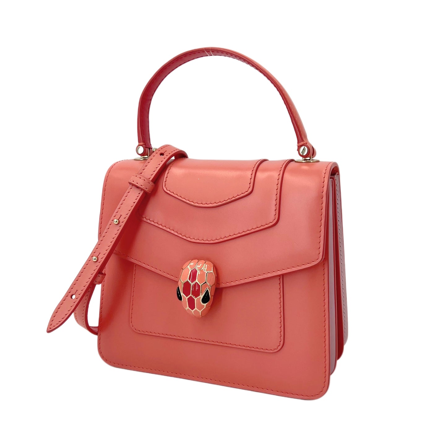 Bvlgari - Serpenti Forever - Leather - Pink - (small)
