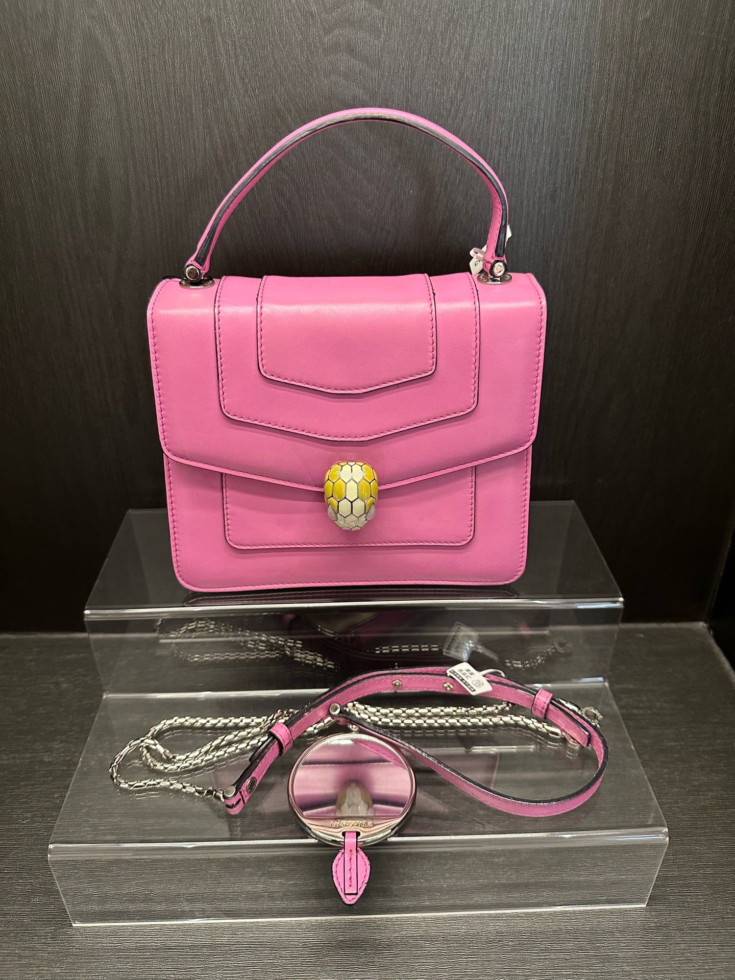 Bvlgari - Serpenti Forever - Leather - Pink - (small)