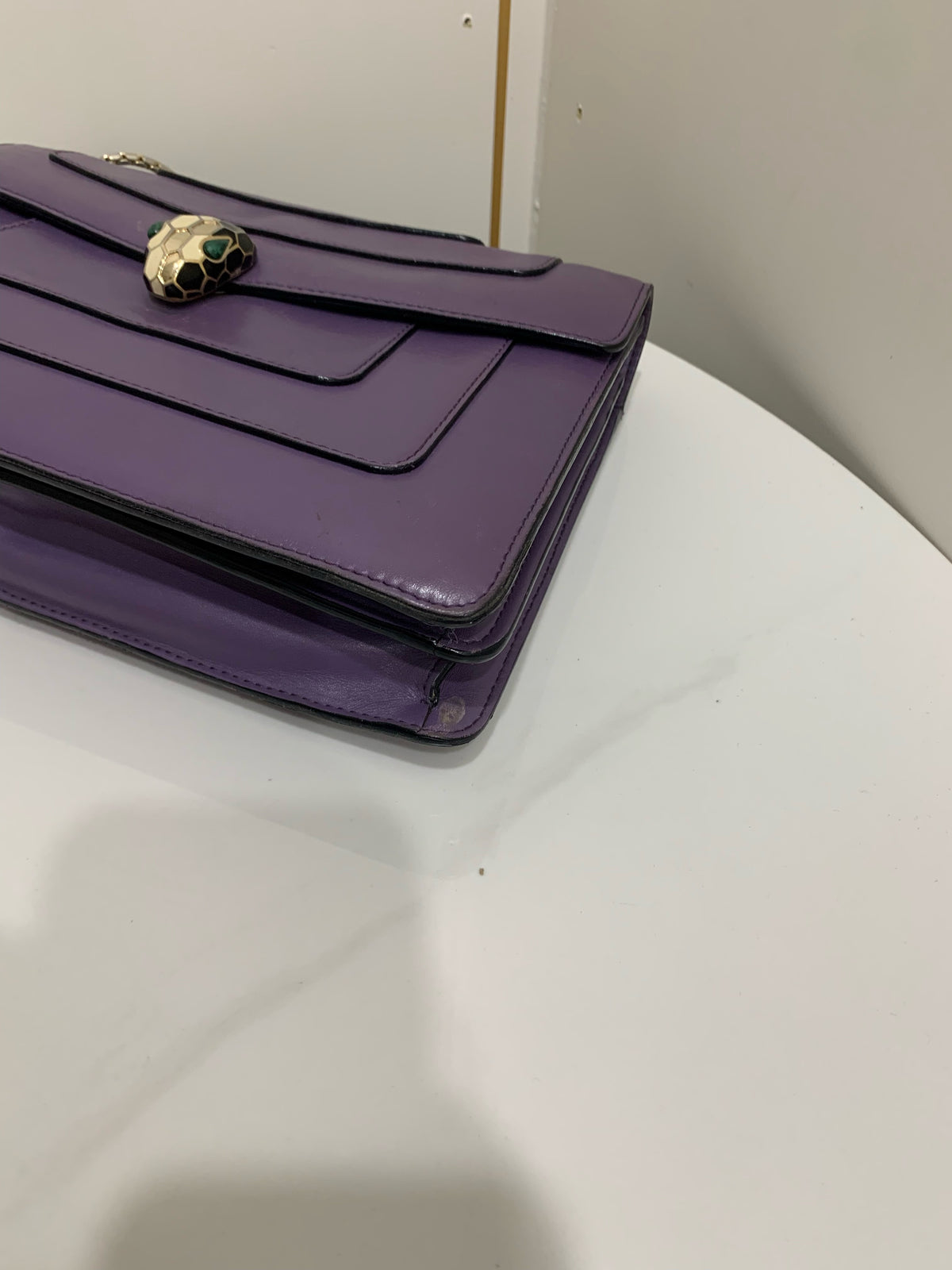 Bvlgari - Serpenti Forever - Leather - Purple - (medium)