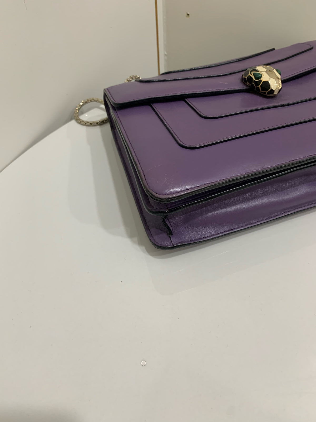 Bvlgari - Serpenti Forever - Leather - Purple - (medium)