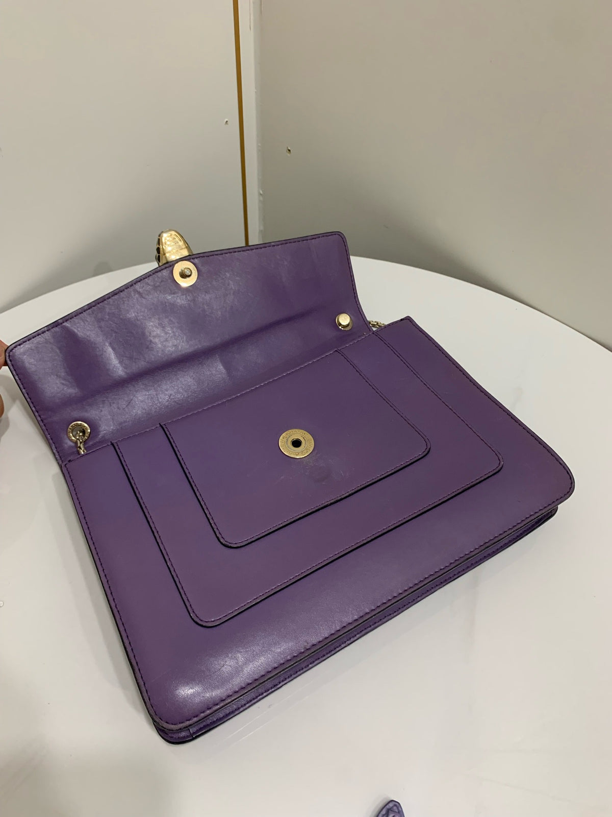 Bvlgari - Serpenti Forever - Leather - Purple - (medium)
