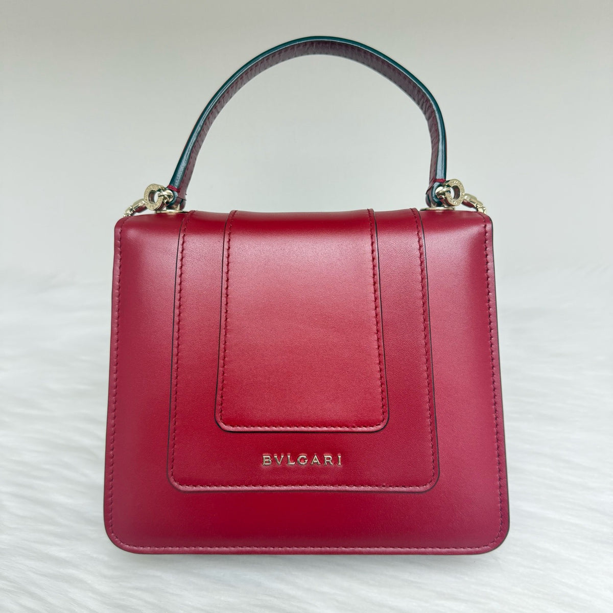 Bvlgari - Serpenti Forever - Leather - Red - (small)