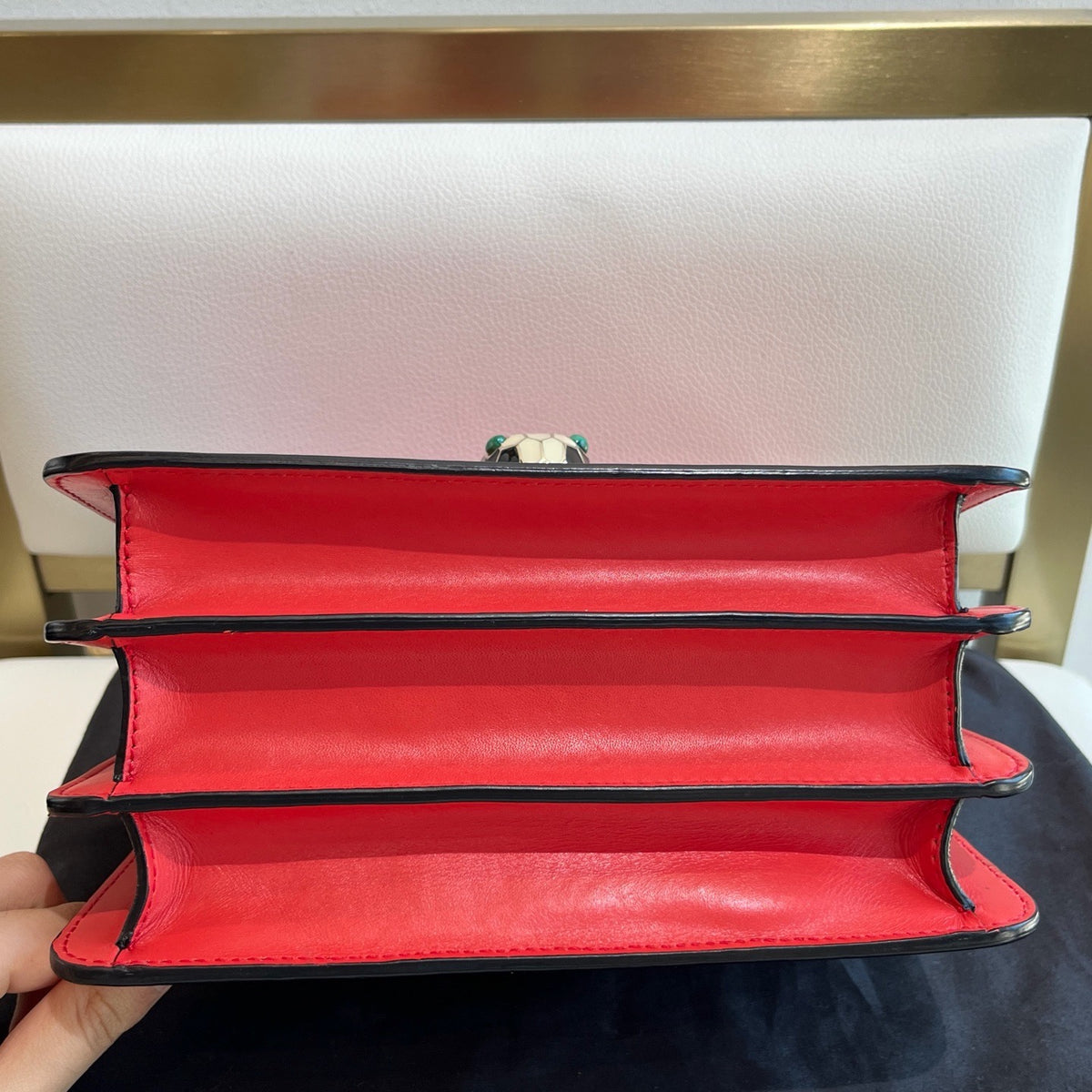 Bvlgari - Serpenti Forever - Leather - Red - (Small)