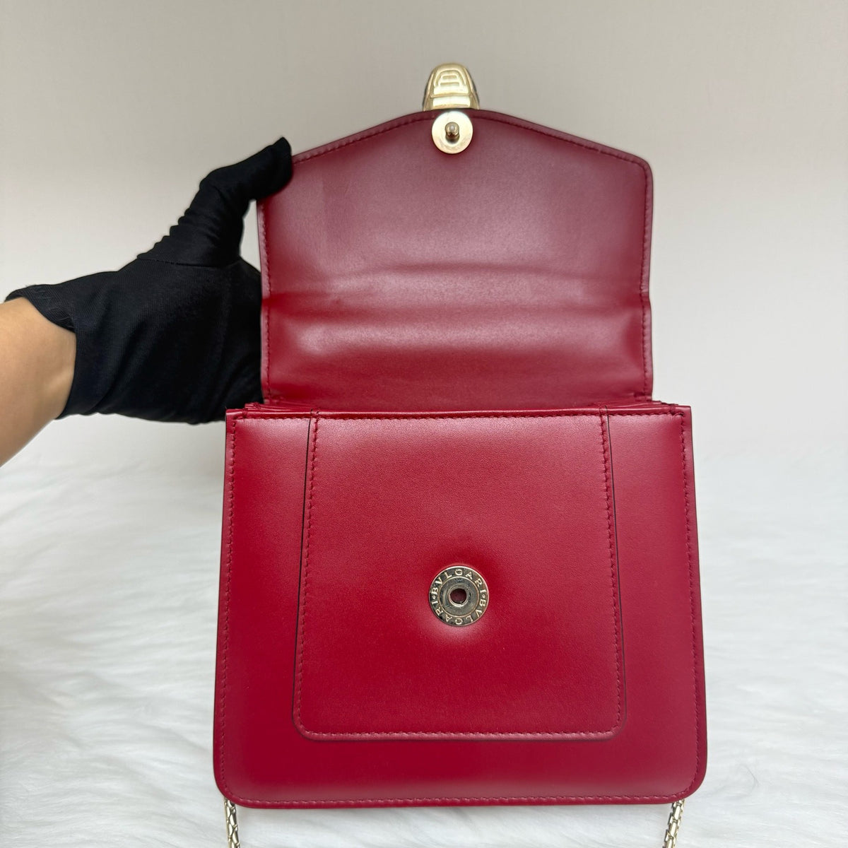 Bvlgari - Serpenti Forever - Leather - Red - (small)