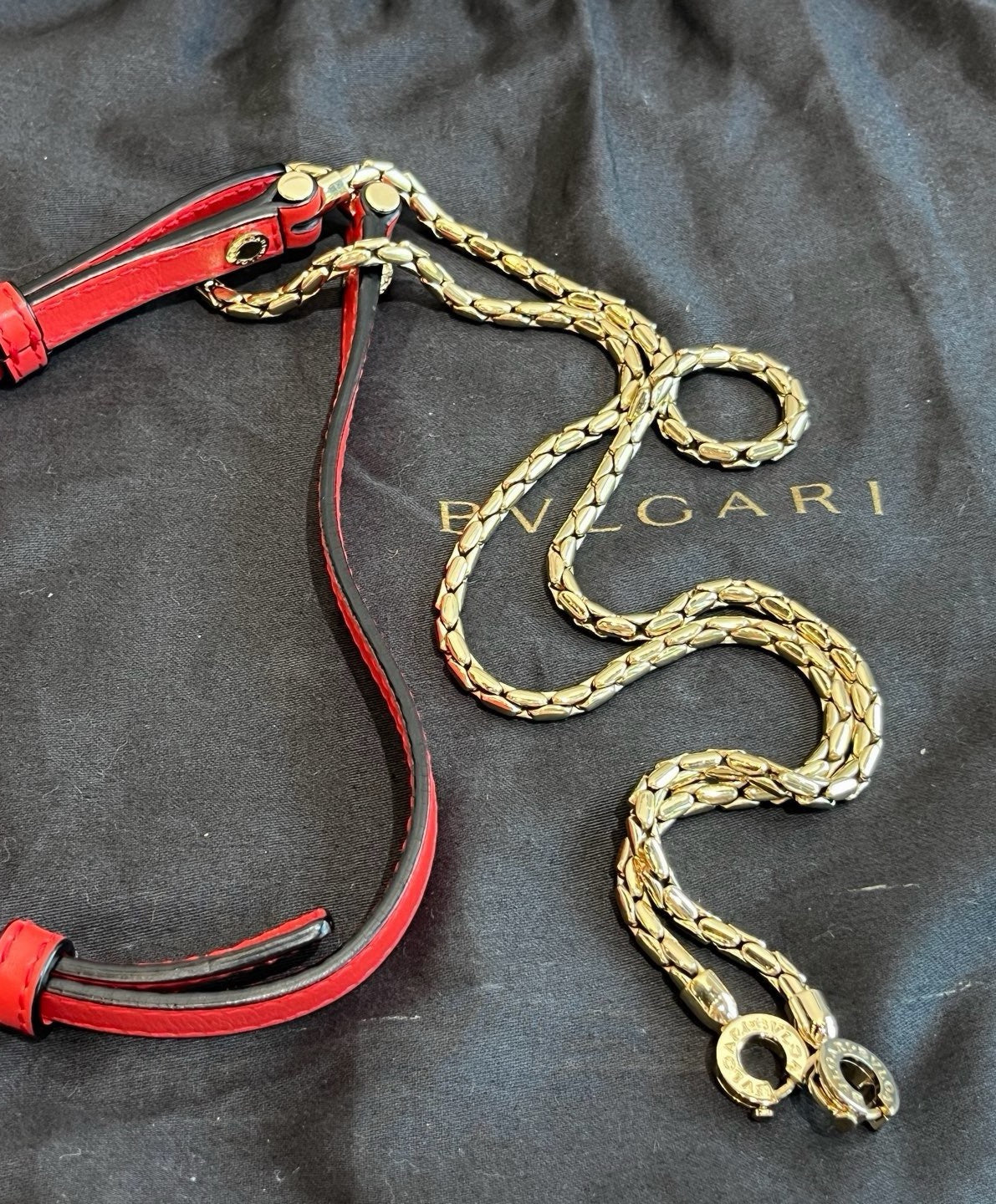 Bvlgari - Serpenti Forever - Leather - Red - (Small)