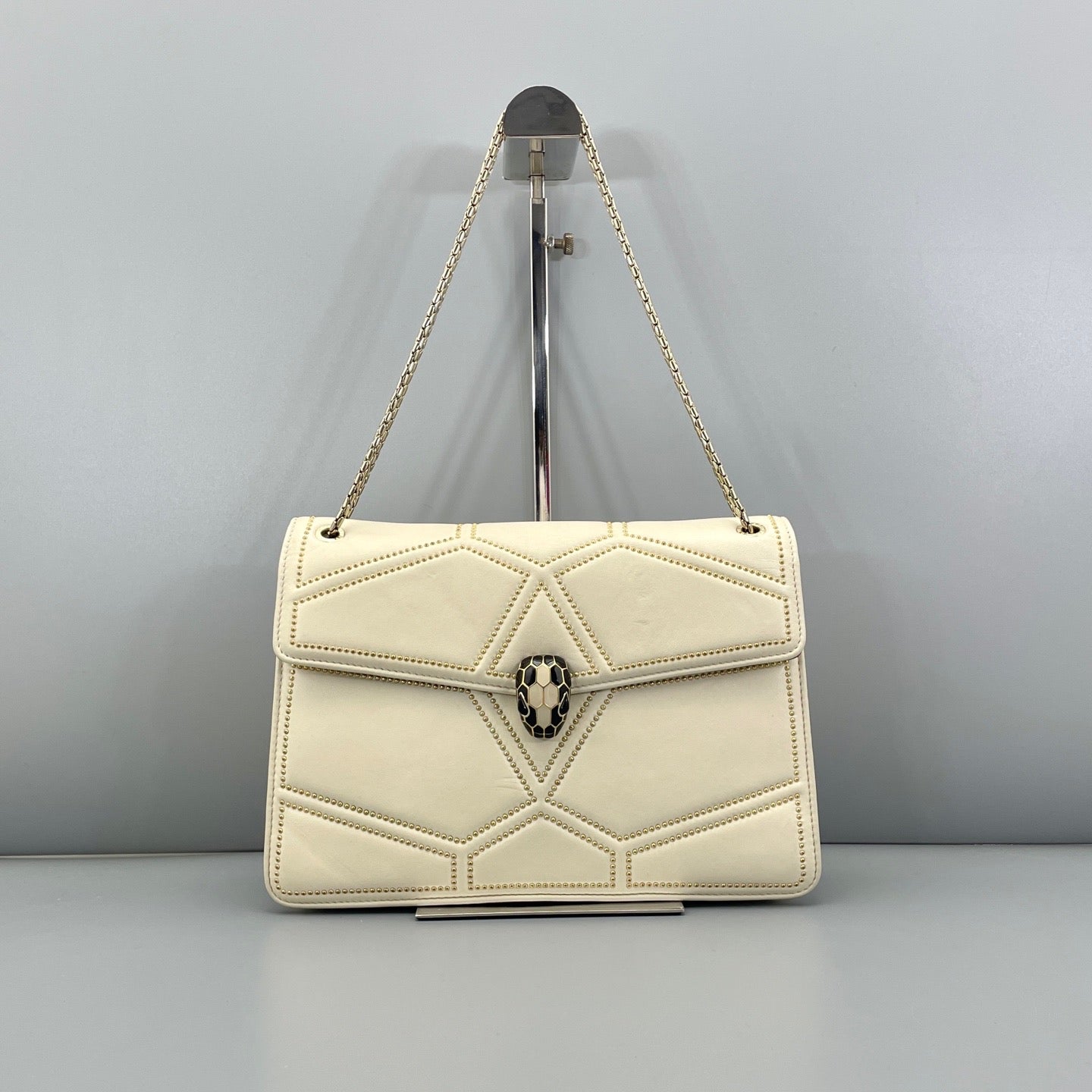 Bvlgari - Serpenti Forever - Leather - White - (Medium)