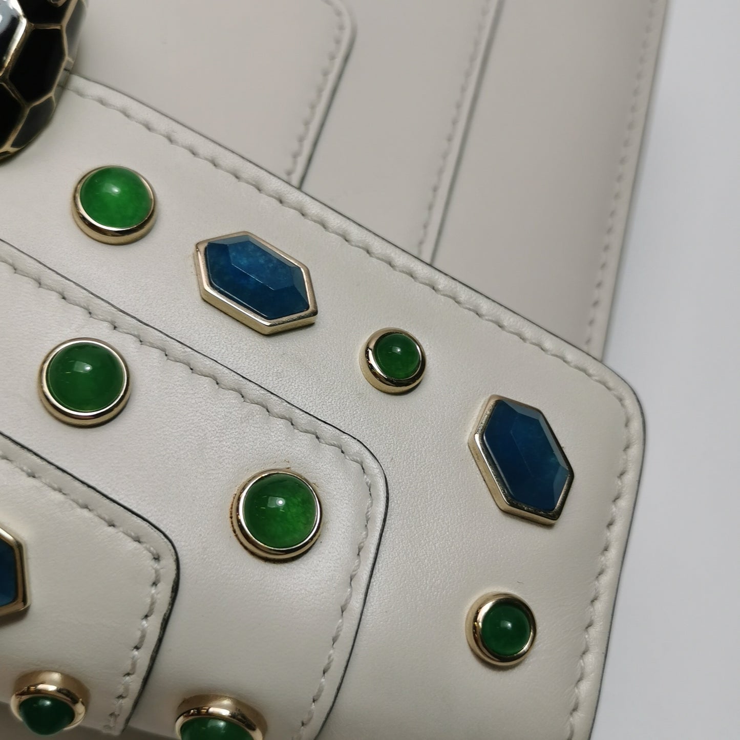 Bvlgari - Serpenti Forever - Leather - White - (mini)