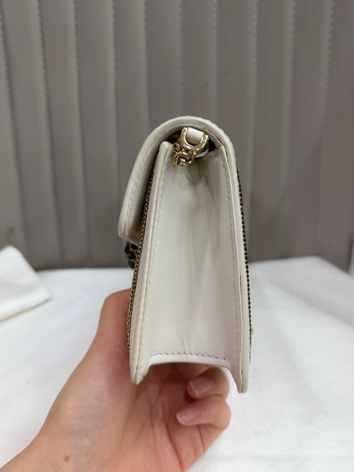 Bvlgari - Serpenti Forever - Leather - White - (small)
