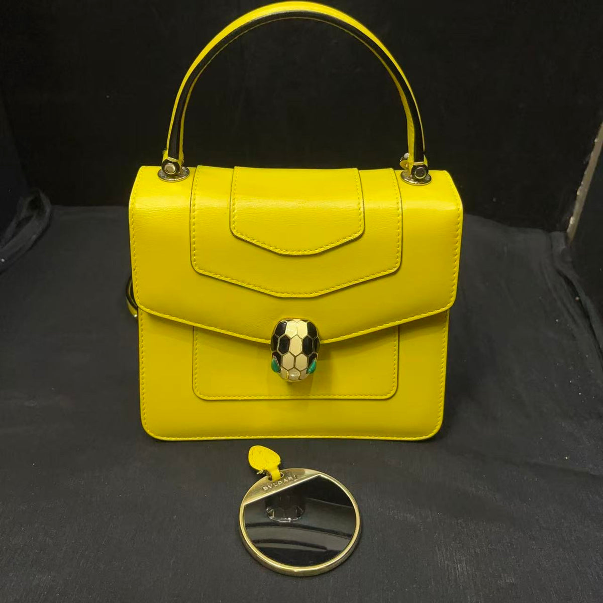 Bvlgari - Serpenti Forever - Leather - Yellow