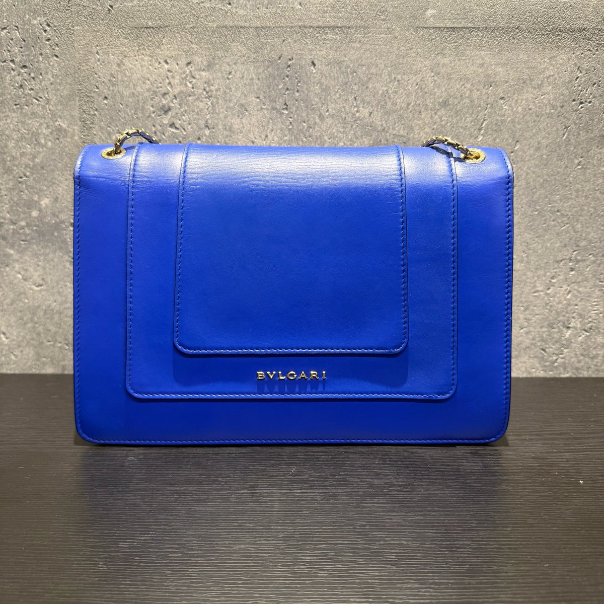 Bvlgari - Serpenti Forever Medium - Leather - Blue - (medium)