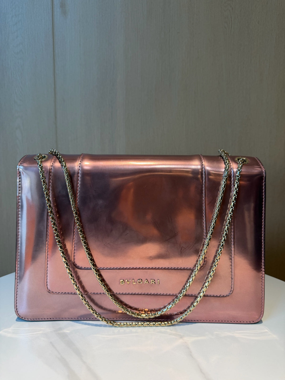 Bvlgari - Serpenti Forever Medium - Leather - Pink - (Medium)