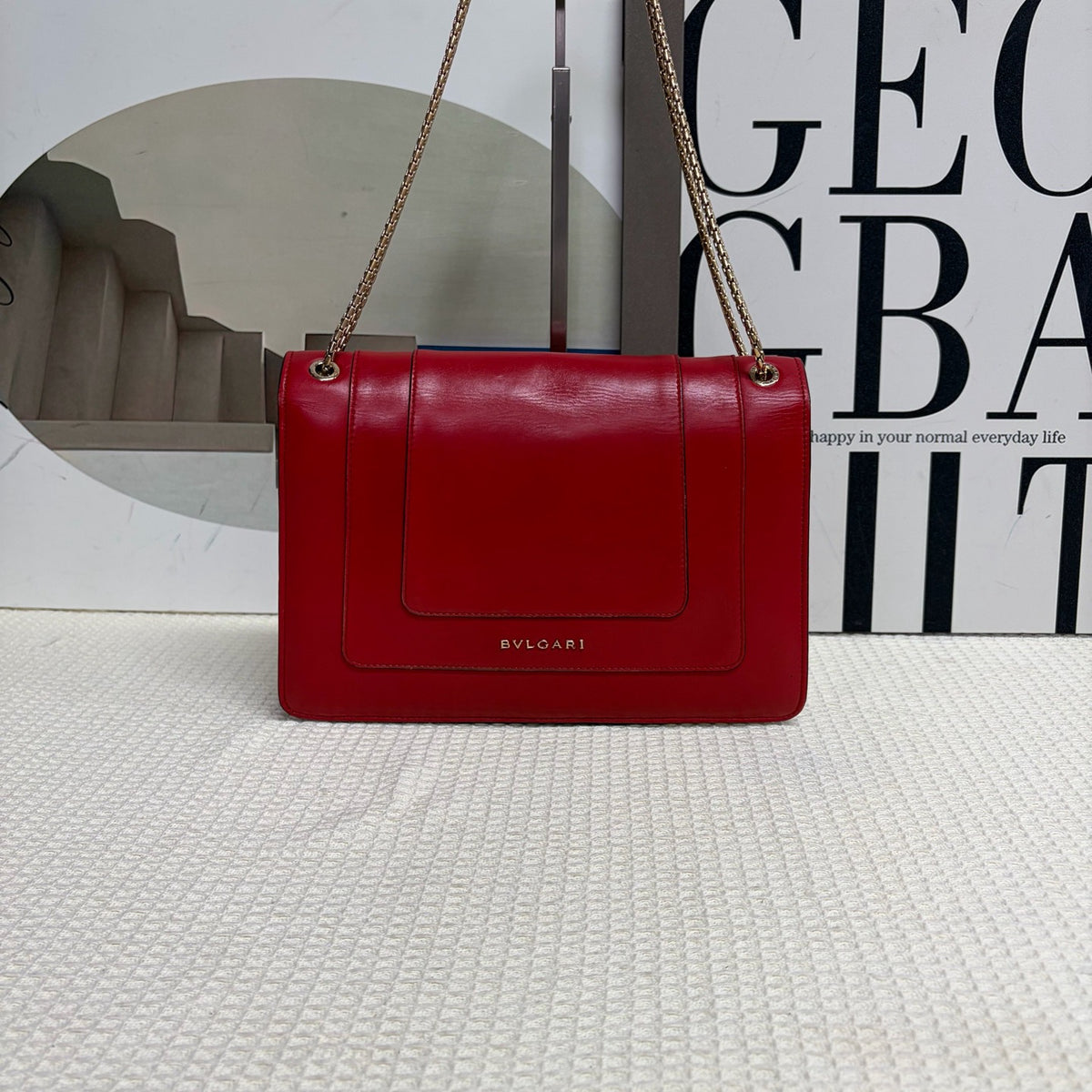 Bvlgari - Serpenti Forever Medium - Leather - Red - (medium)