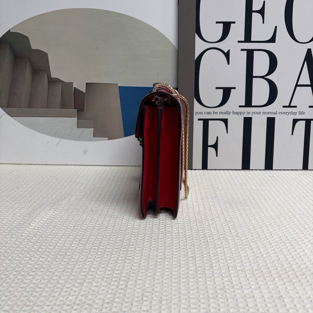 Bvlgari - Serpenti Forever Medium - Leather - Red - (medium)