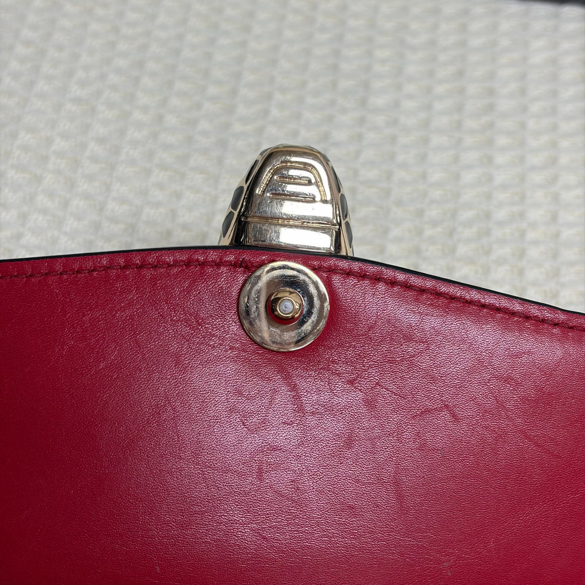 Bvlgari - Serpenti Forever Medium - Leather - Red - (medium)